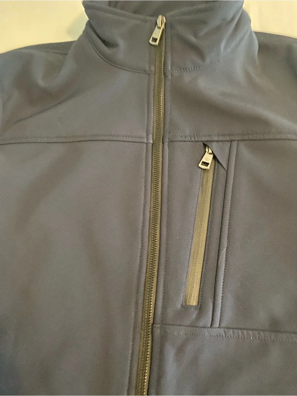 Calvin Klein Navy Utility Softshell Jacket - Picture 9 of 13